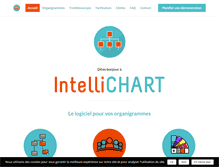 Tablet Screenshot of intellichart.fr